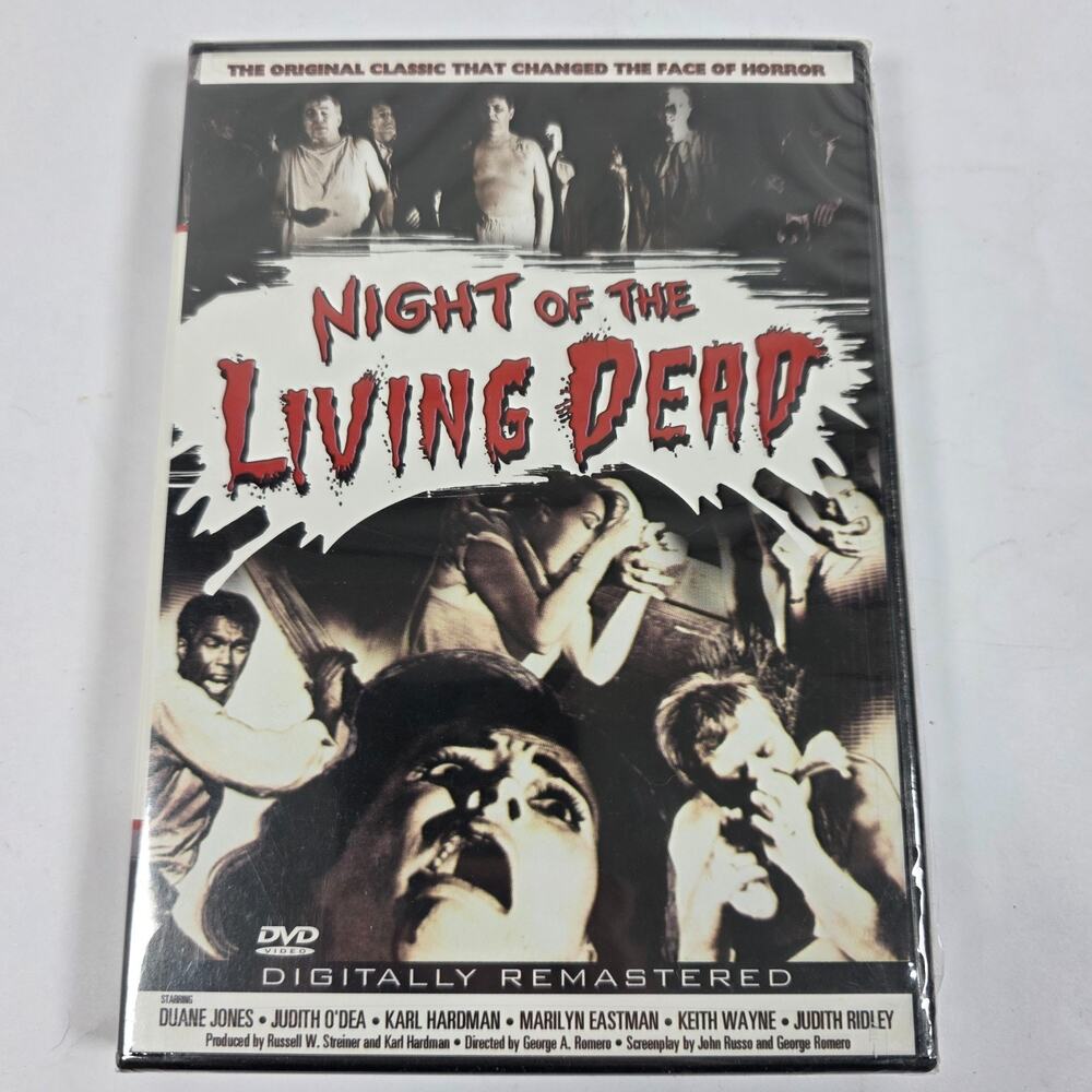 Night of the Living Dead The Original Classic 1968 DVD 2000 Digitally Remastered